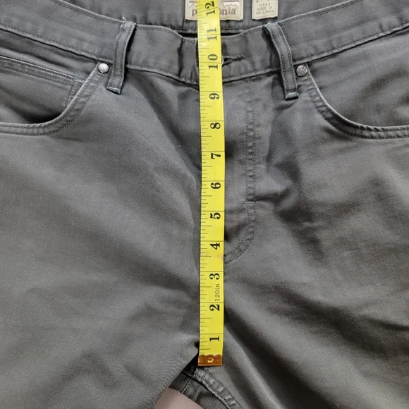 Patagonia Iron Clad Performance Twill Jeans Reg Straight Forge Grey Men's 34x32 - Picture 5 of 14